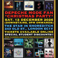 Depeche Mode / Mute Records Fan Christmas Party at The Star In Shoreditch