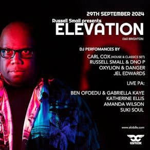 Russell Small Music Presents Elevation with Carl Cox