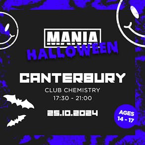 Mania U18: Canterbury Halloween