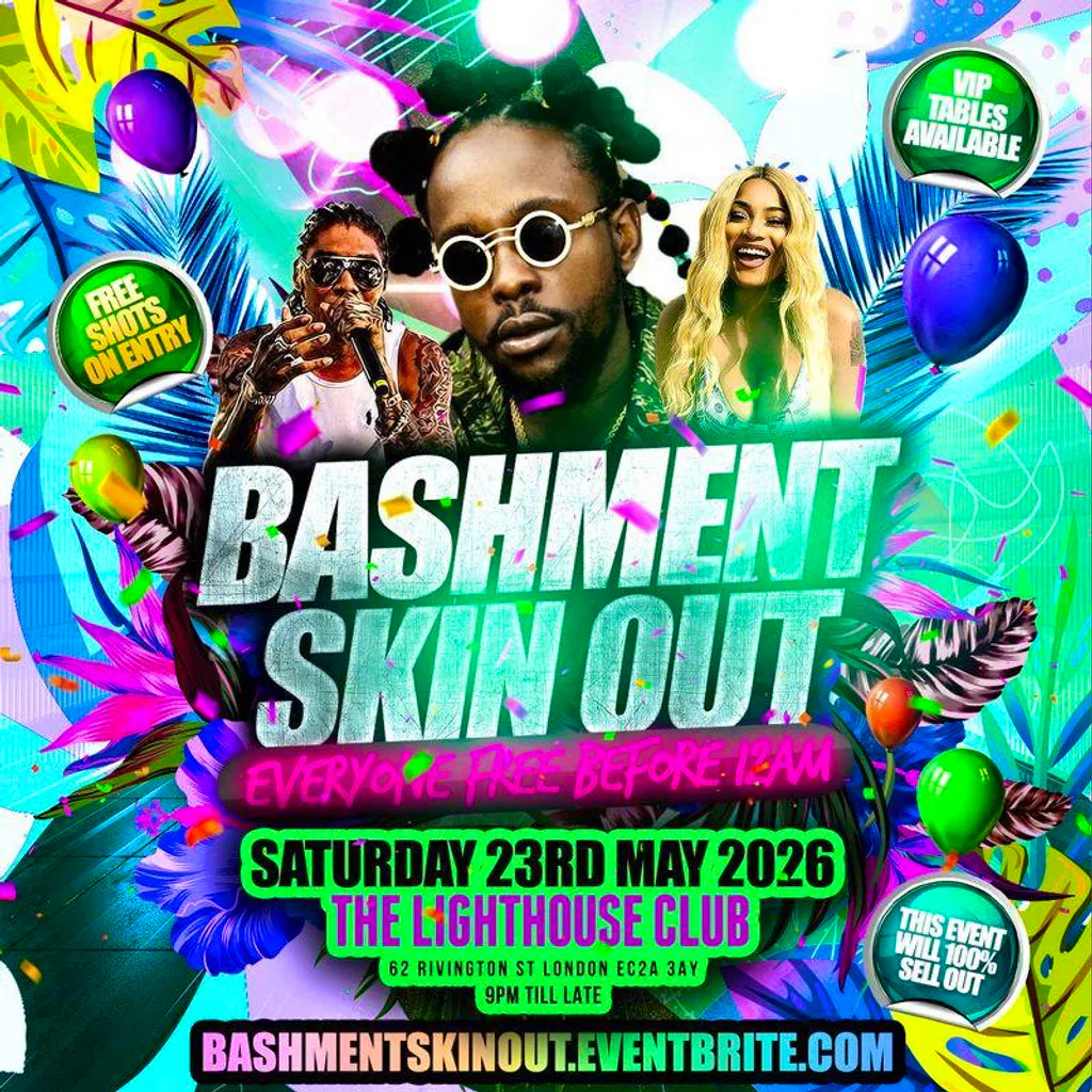 Bashment Skin Out - Everyone Free Before 12AM at The Lighthouse Bar And Club