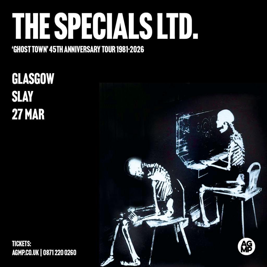 The Specials Ltd. 'Ghost Town' 45th Anniversary at Slay Glasgow
