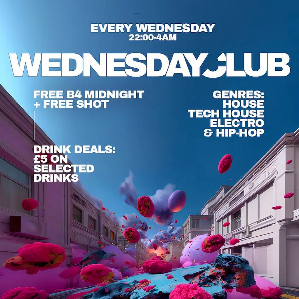 Wednesday Club: House, Tech House, Electro & Hip Hop at Egg London