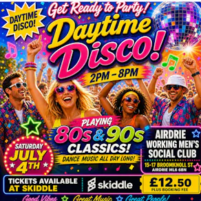 Daytime 80's & 90's disco