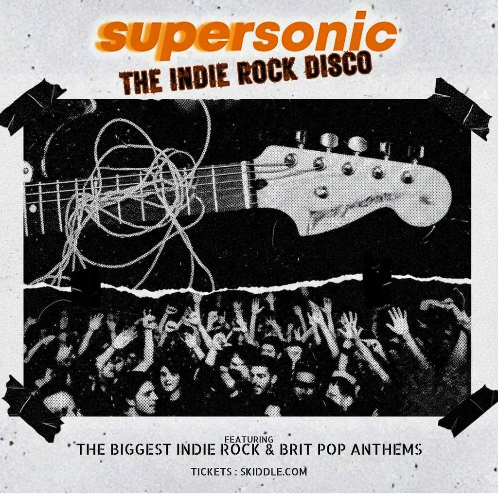 Supersonic - Indie Rock & Brit Pop Anthems - Stowmarket at The John Peel Centre For Creative Arts