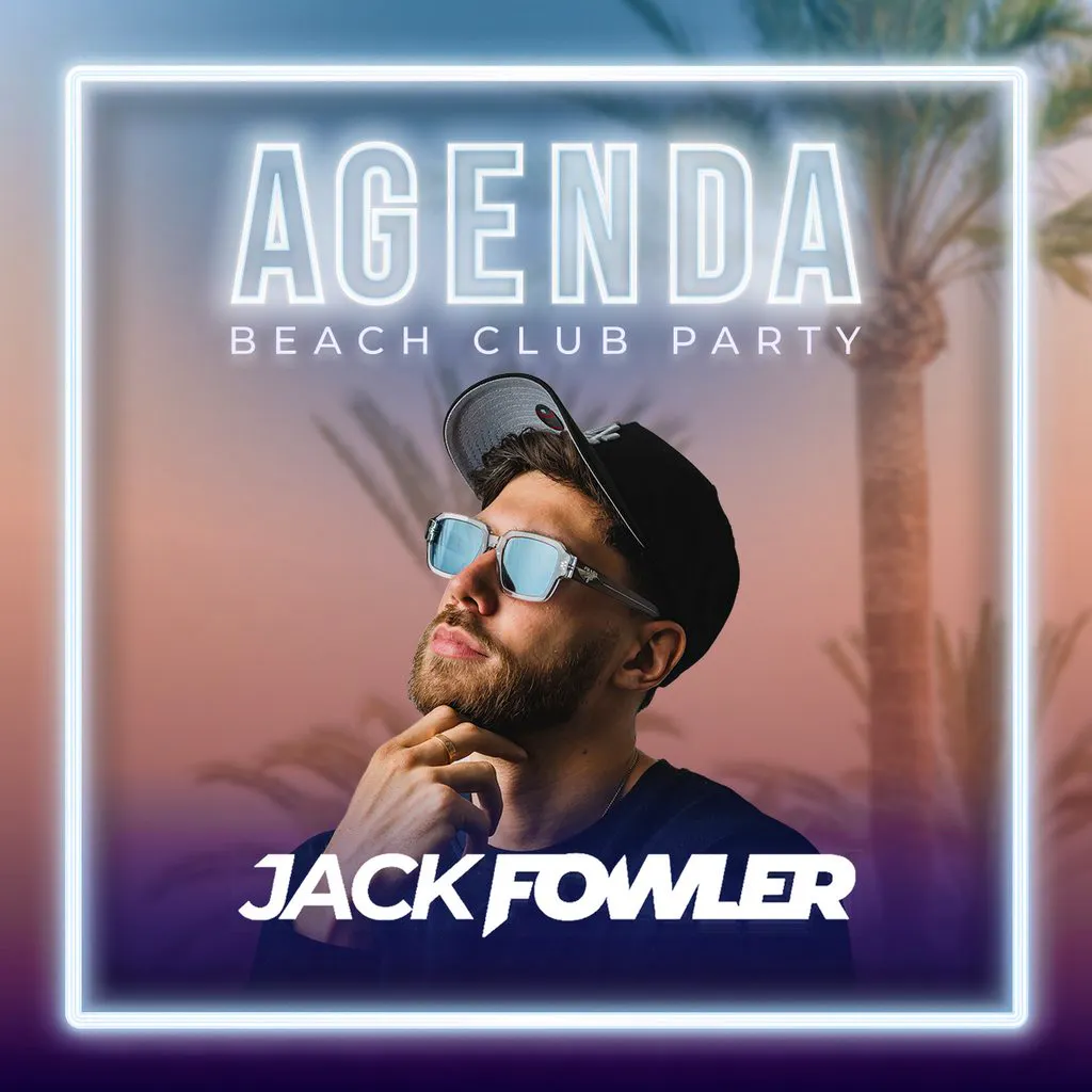Agenda Beach Club Party Magaluf - Jack Fowler at Oceans Calvia Beach