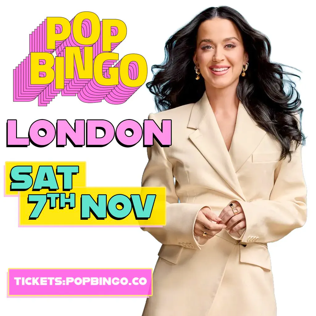 POP Bingo Sat 7th Nov London at Duo Clapham