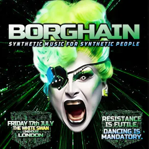 BORGHAIN: electroclash + synthpop + dark disco (Manchester)