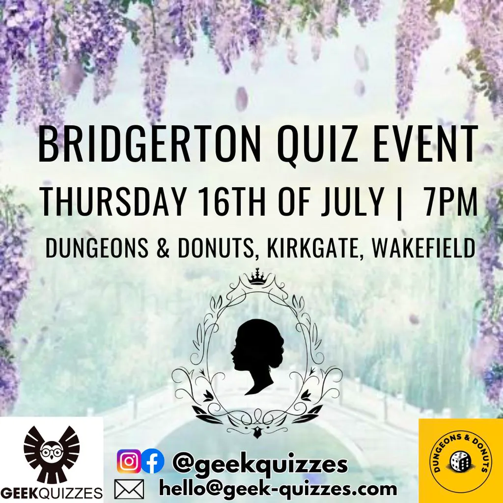 Bridgerton Quiz Event at Dungeons And Donuts