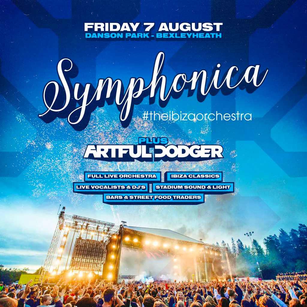 Symphonica #TheIbizaOrchestra Bexleyheath at Danson Park