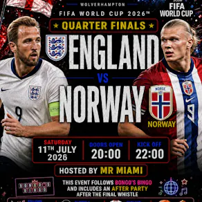 FIFA World Cup 2026 - England vs Norway (Quarter Final)