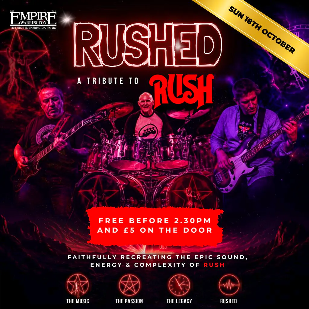 Rush Tribute - Rushed at Empire Warrington