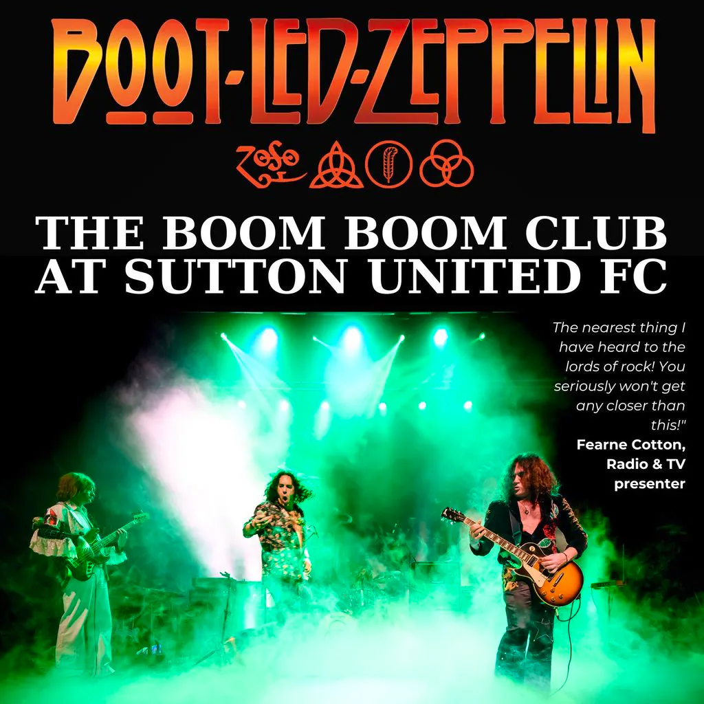 Boot Led Zeppelin: The Classic Tracks Show at The Boom Boom Club
