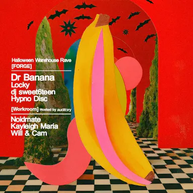 Halloween @ Forge: Dr Banana + Locky + Dj Sweet6teen poster at Forge Warehouse