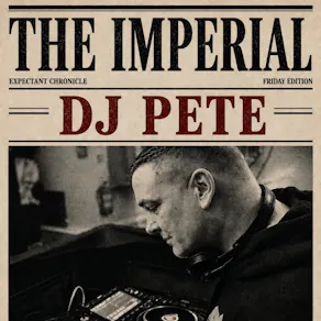 Friday night with DJ Pete