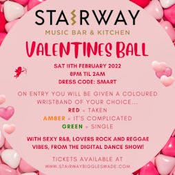 Valentines Ball Tickets | Stairway Music Bar Biggleswade  | Sat 11th February 2023 Lineup