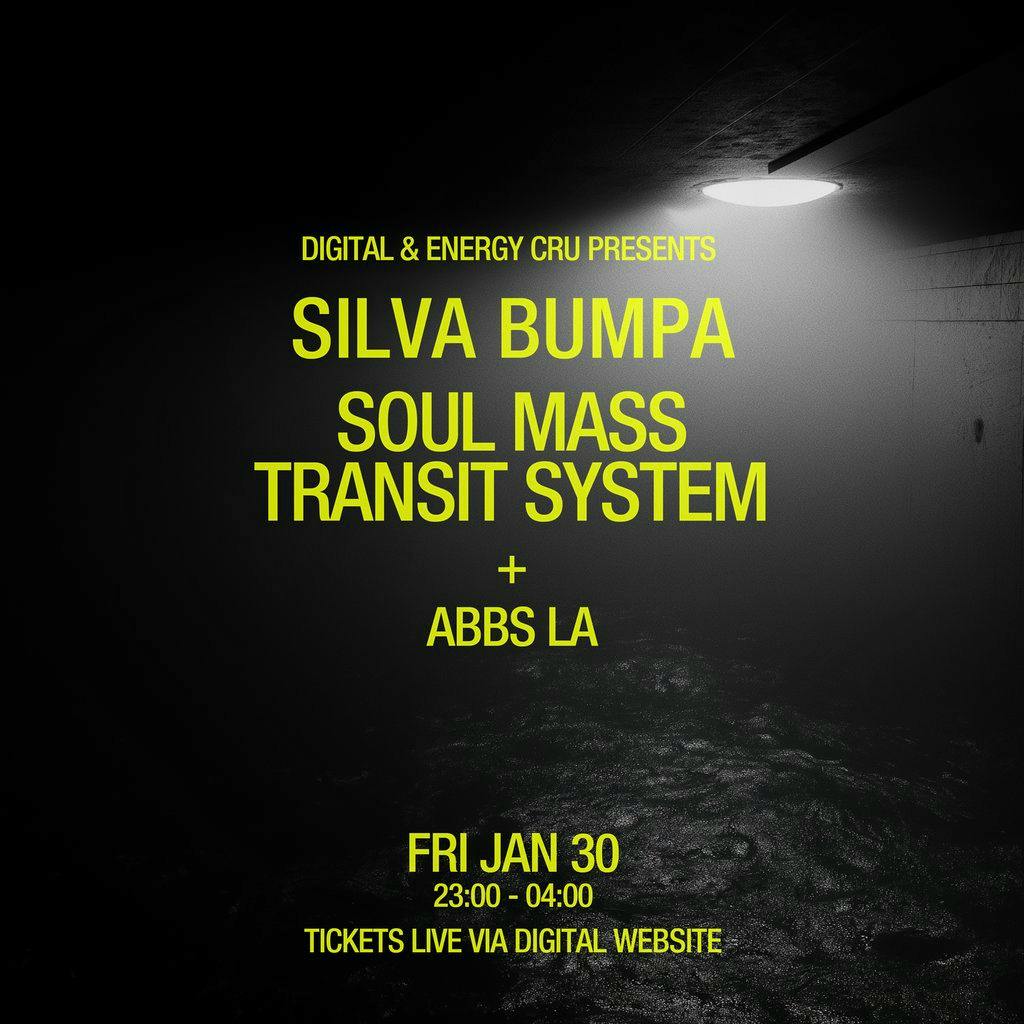 Digital X Energy Cru: Silva Bumpa X Soul Mass Transit System at Digital Newcastle