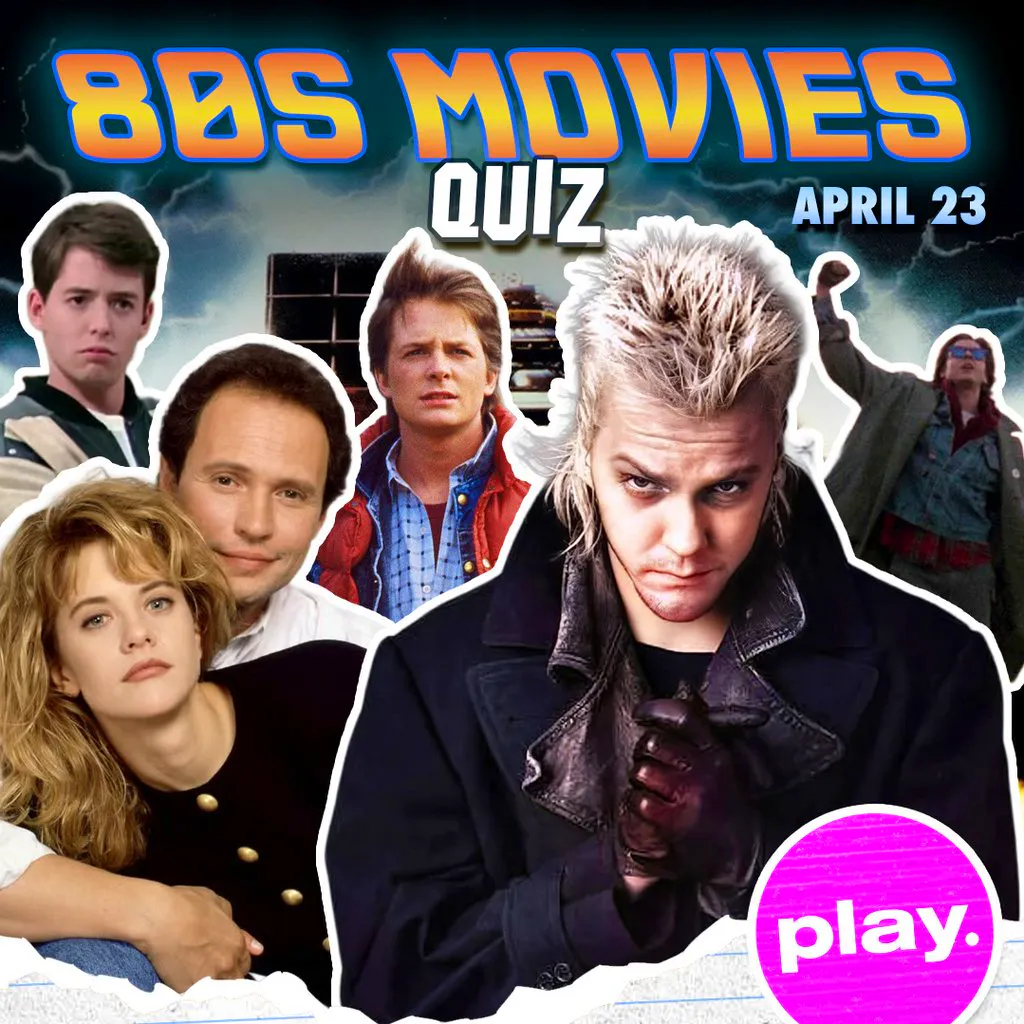 80's Movies Quiz at PLAY