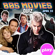 80's Movies Quiz at PLAY