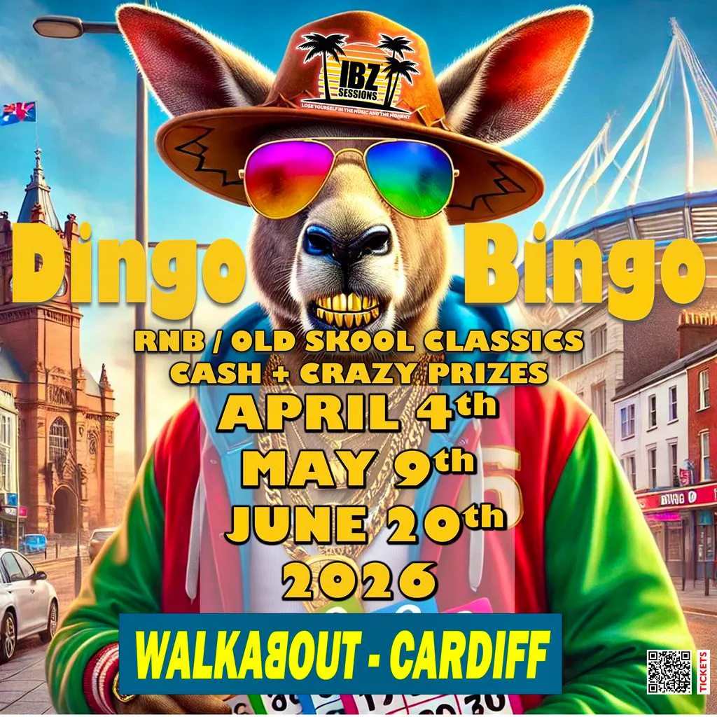 Dingo Bingo at Walkabout Cardiff 