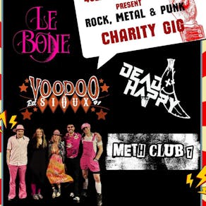 Rock, Metal & Punk - CHARITY GIG!