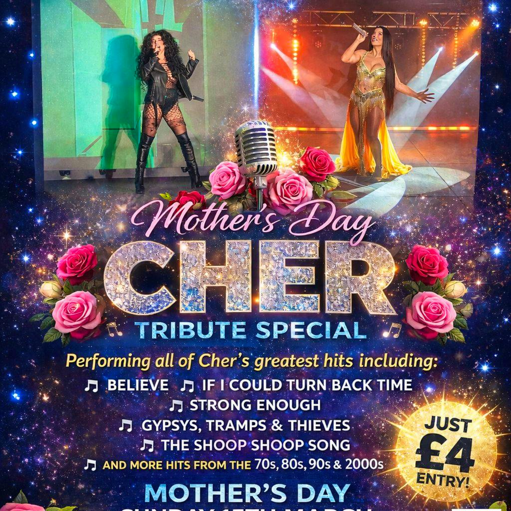 Mothers Day Special Cher Tribute at The Parkway Sports Bar, Lounge And Function Suite
