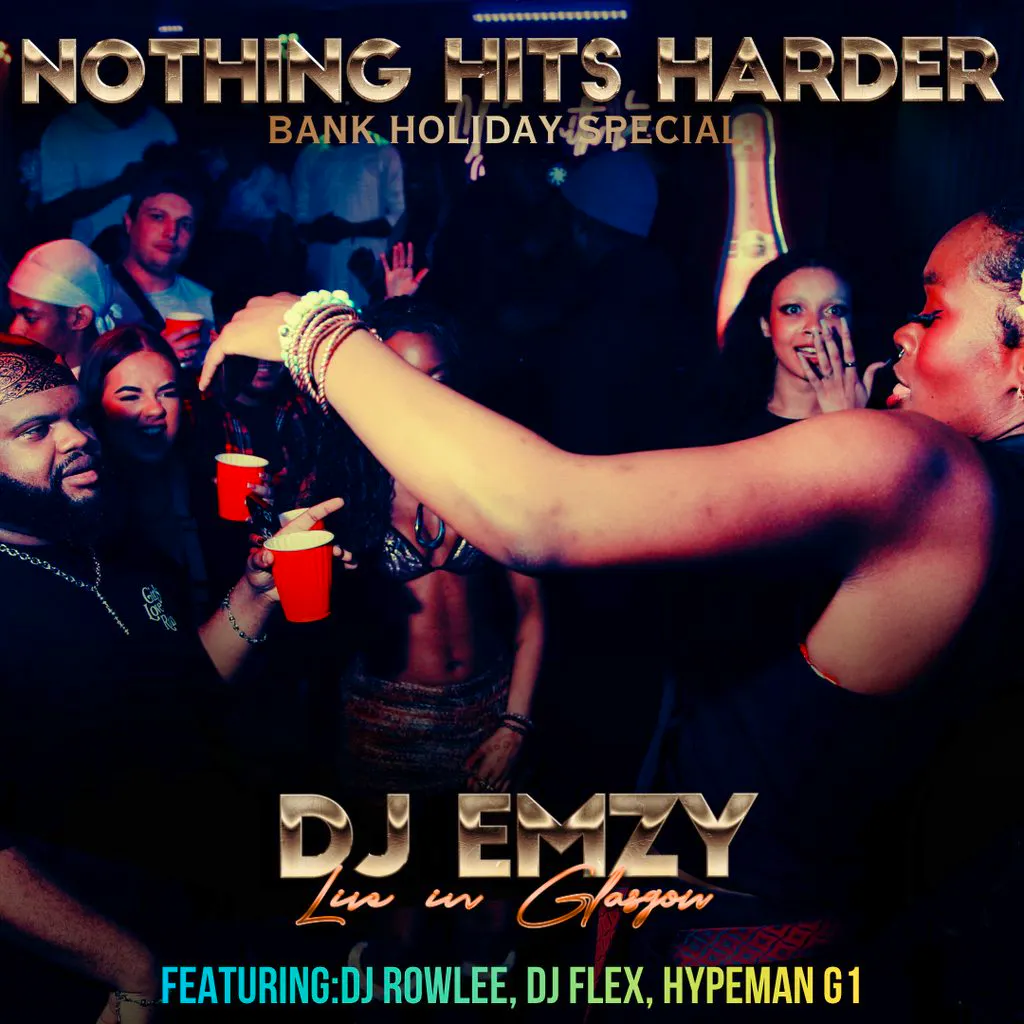 NOTHING HITS HARDER featuring EMZY Live in Glasgow! at 142B Lounge Glasgow