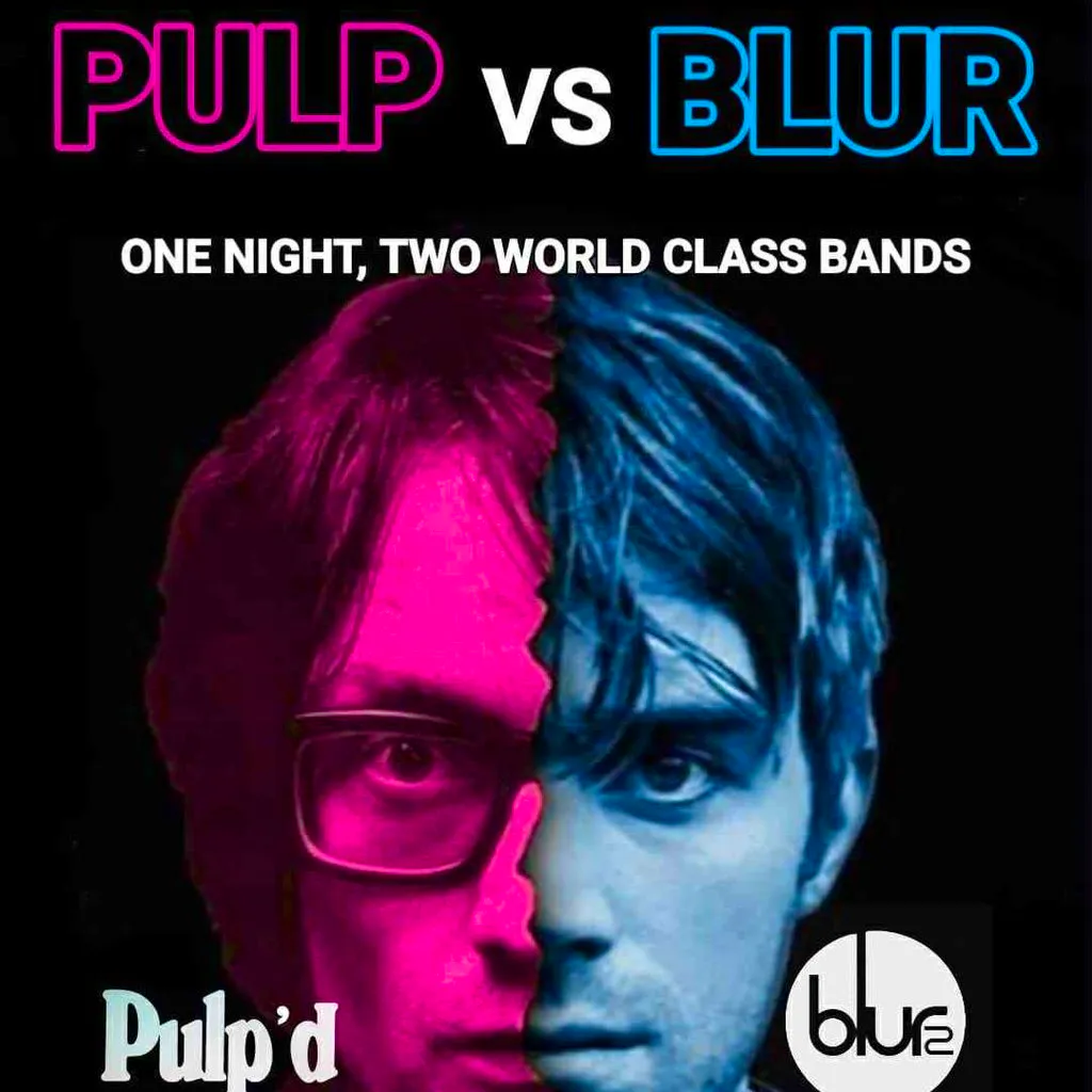 Pulp vs Blur with Pulp'd & Blur2 at ORILEYS LIVE MUSIC VENUE