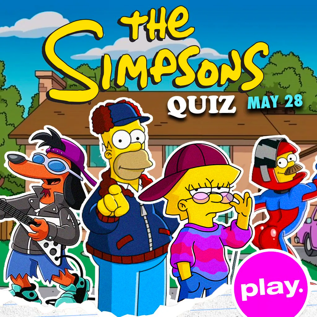 The Simpsons Quiz at PLAY