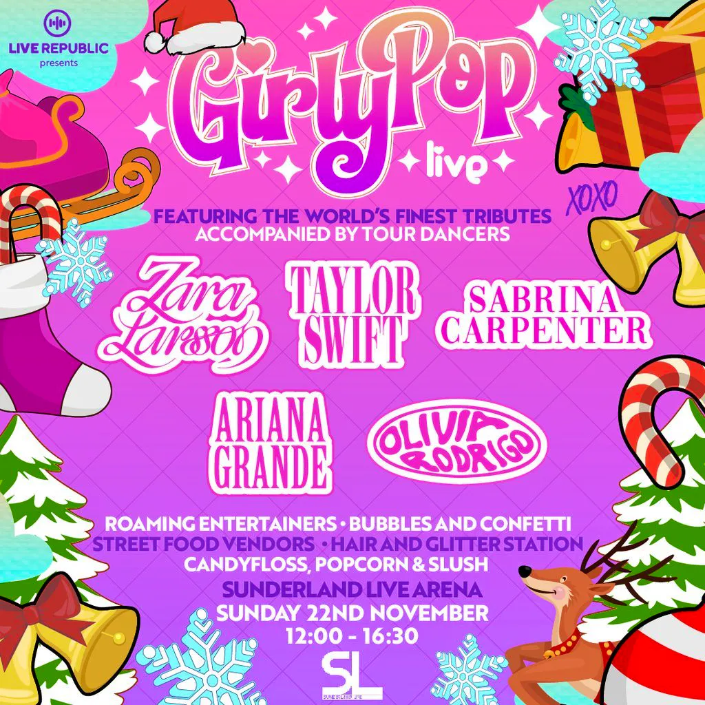 GirlyPop Live - Xmas Party| Sunderland Live Arena at Sunderland Live