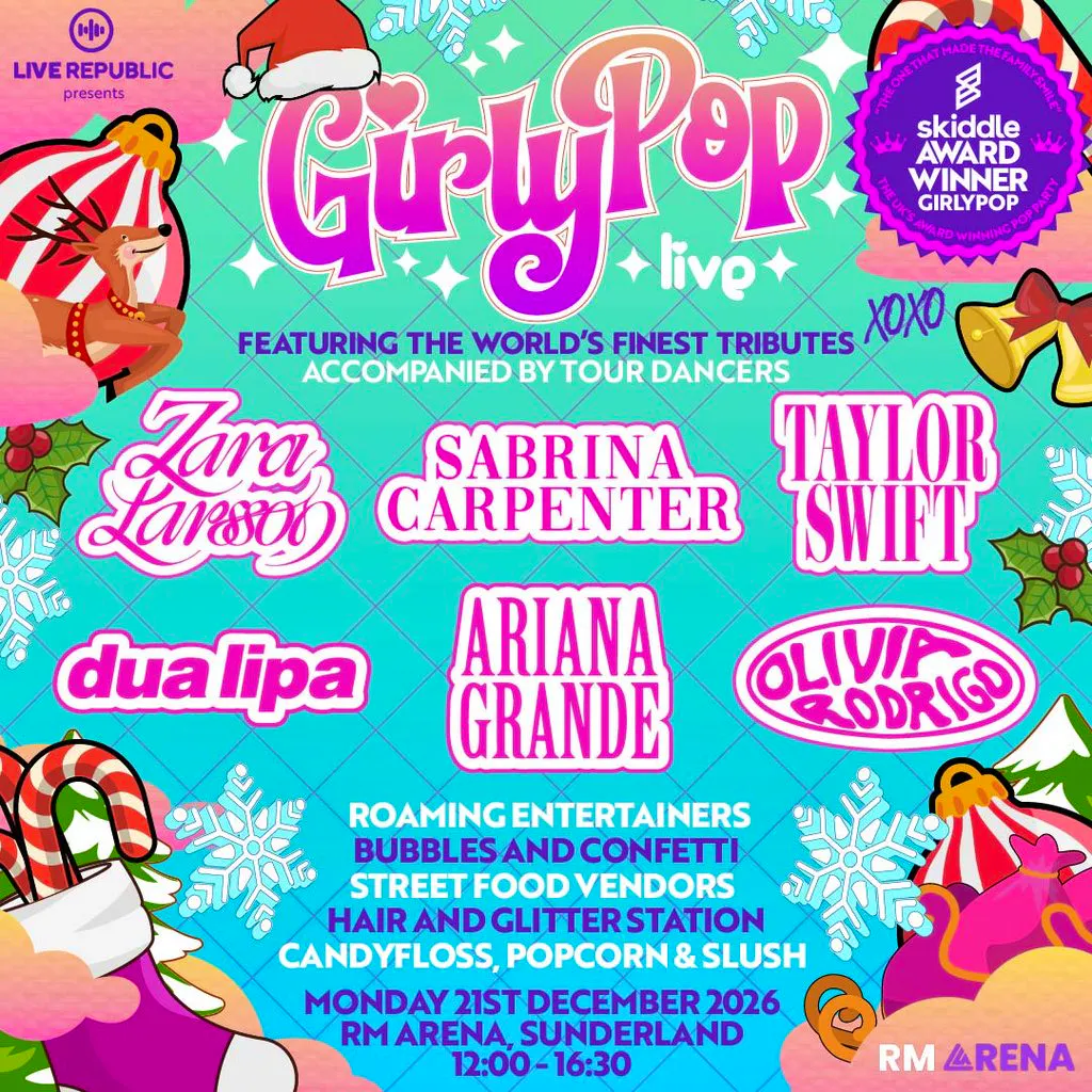 GirlyPop Live's Magical Xmas| RM Arena, Sunderland at Sunderland Live