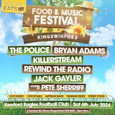 Social Eats Food & Music Festival Kingswinford at Kewford Eagles Football Club