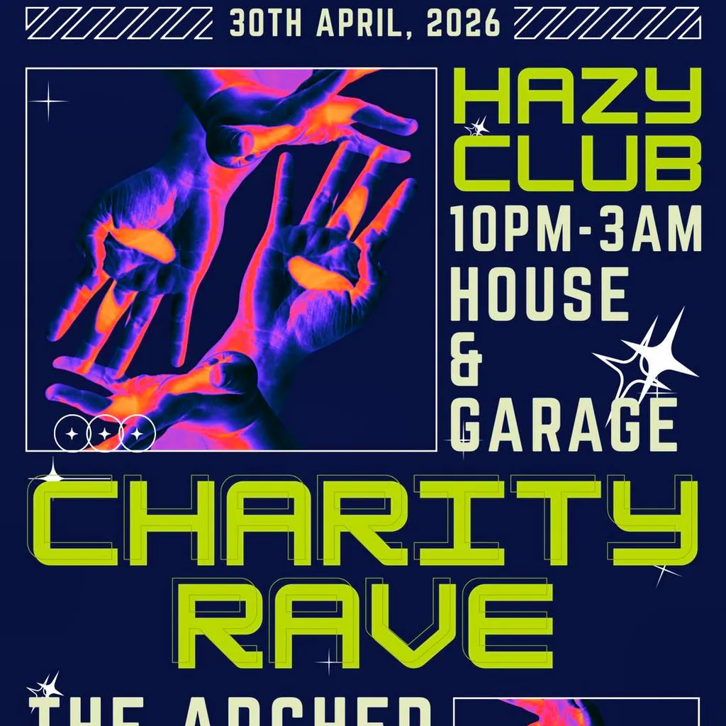 Biggest Charity collab in UOS history at Hazy Club Sheffield