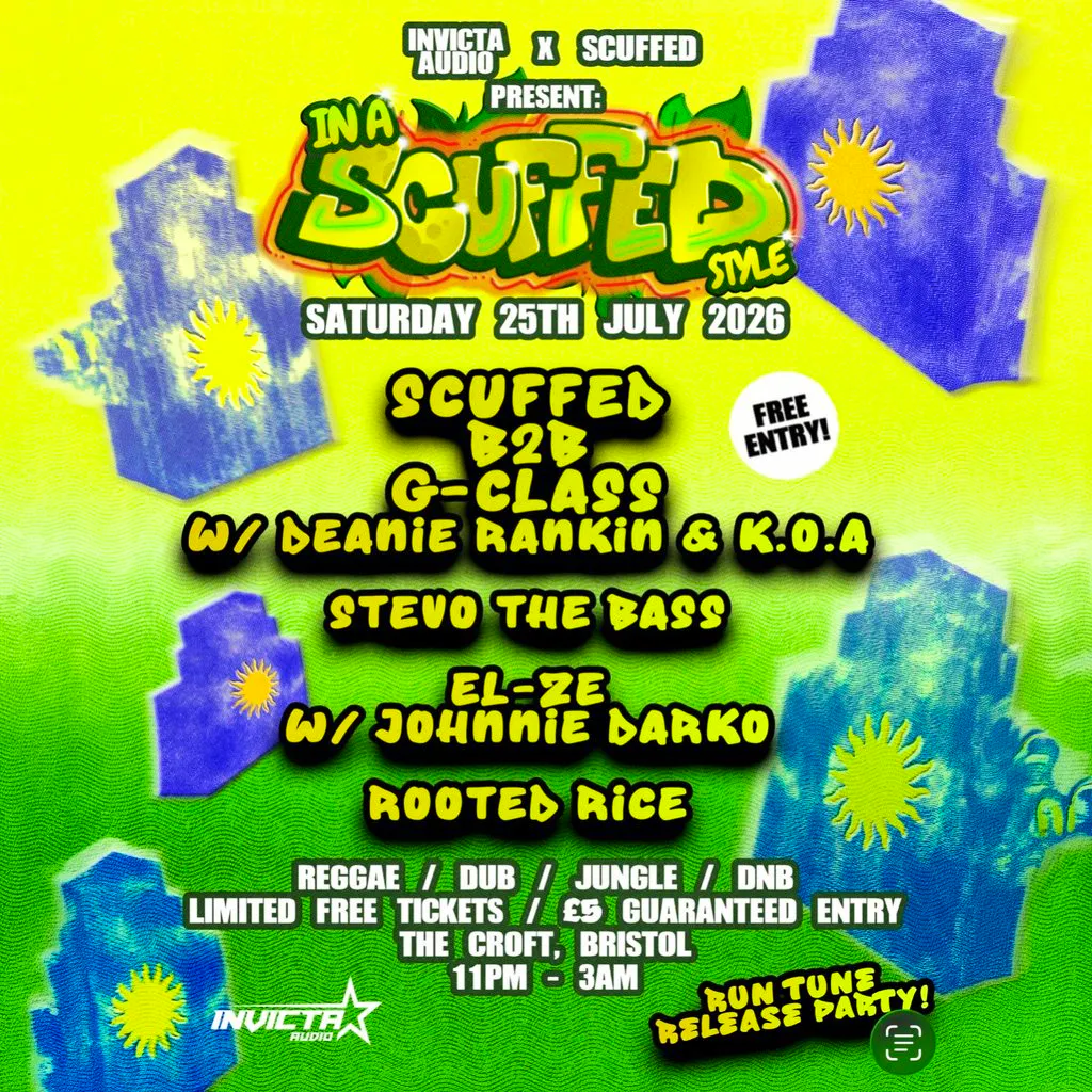 Invicta Audio x In A Scuffed Style: Run Tune [Release Party] at The Croft