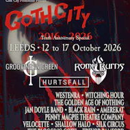 Goth City Festival 2026 at Leeds City Centre