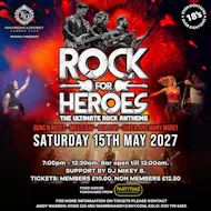 Rock 4 Heroes at Kingshurst Labour Club