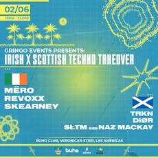 Irish X Scottish Techno Takeover at Buho