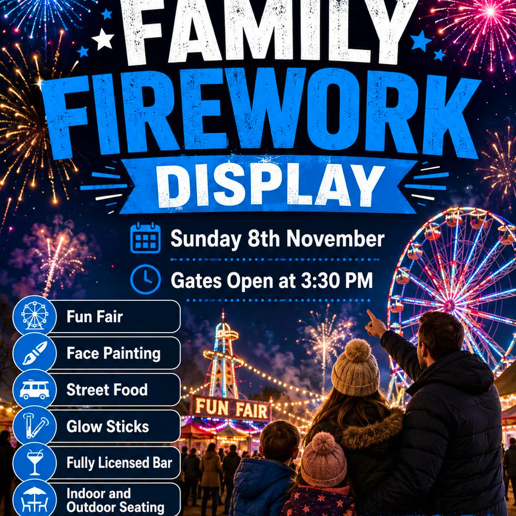 J9 foodbarn family firework display at J9 Foodbarn