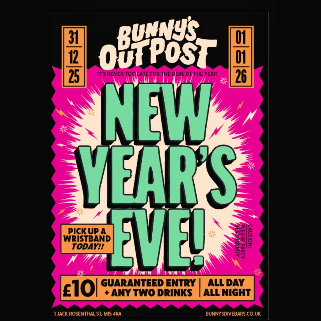 Bunny's Outpost New Year's Eve 2025 at Bunny's Outpost