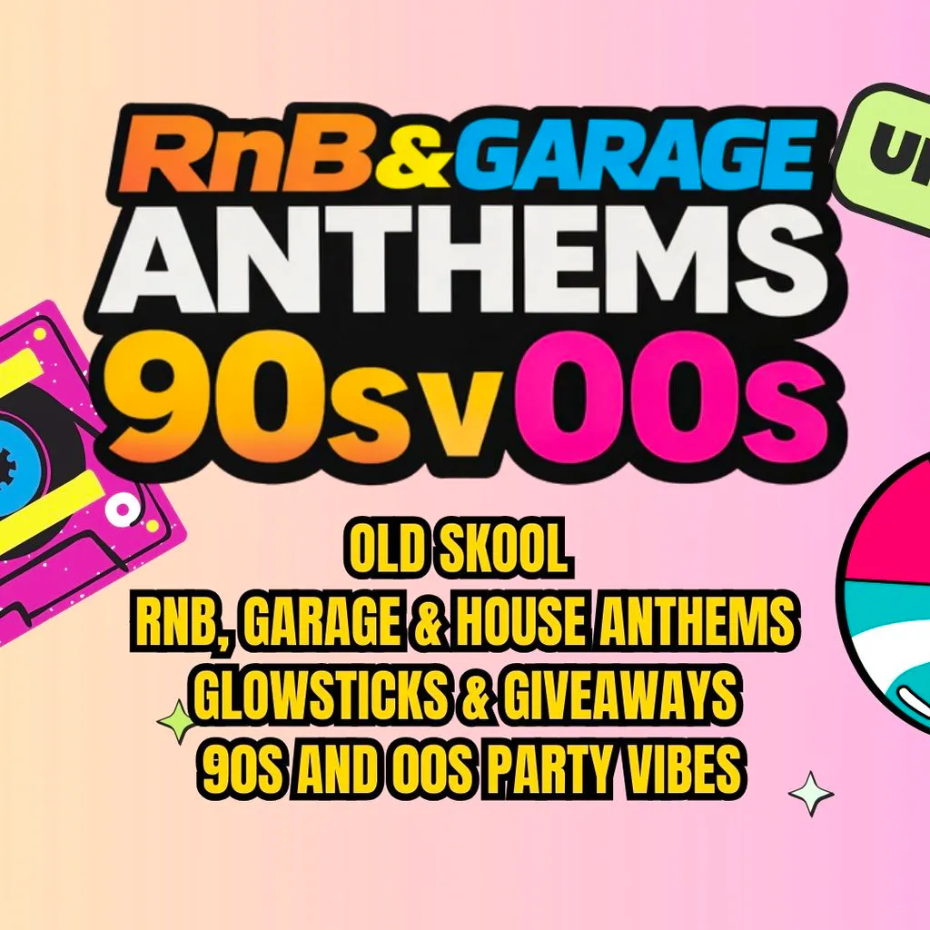 RnB & Garage Anthems - 90s v 00s at Venom Nightclub Westbury