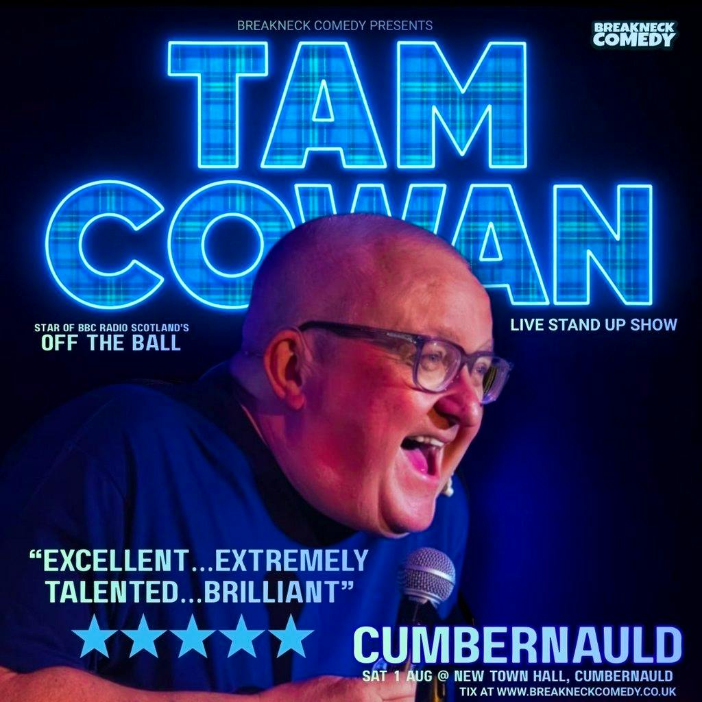 Tam Cowan at New Town Hall Cumbernauld