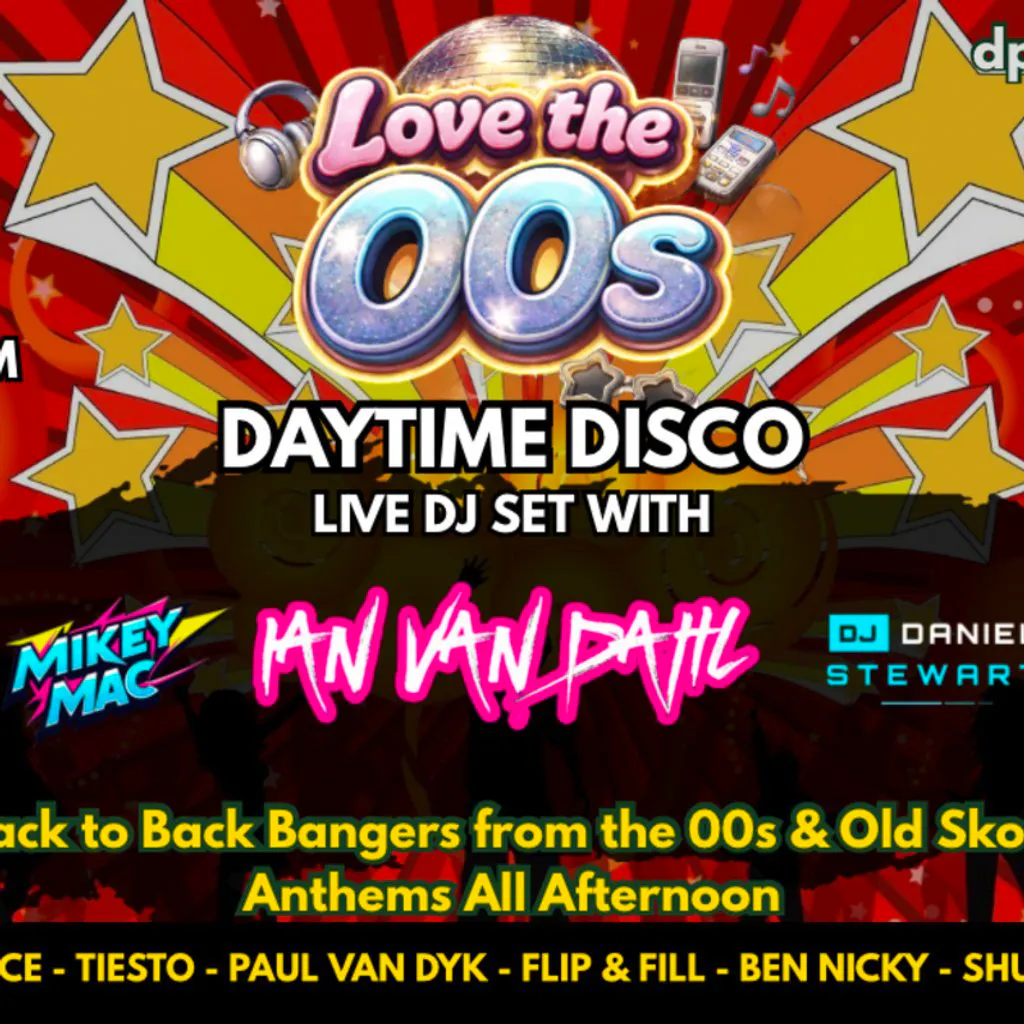 Love the 00s with Ian Van Dahl - Kirkcaldy at The Venue Kirkcaldy