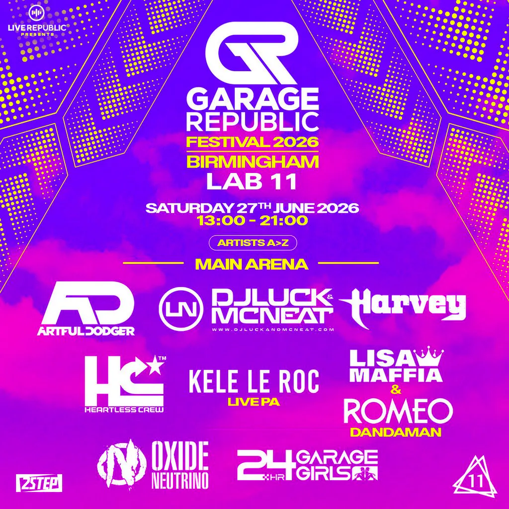 Garage Republic Festival 2026 | Lab11 Birmingham at LAB11