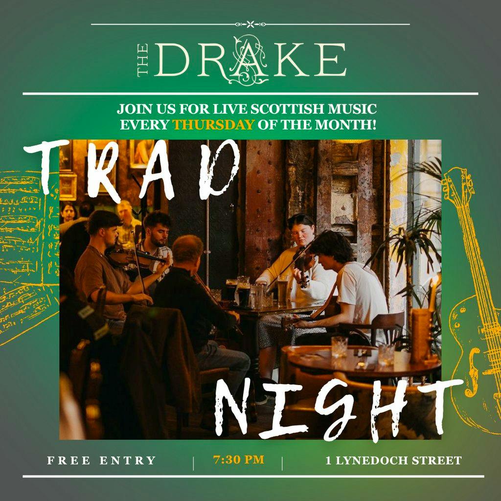 Trad Thursdays at The Drake Glasgow