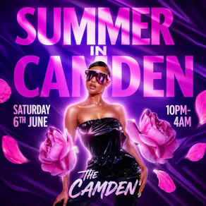 Summer In Camden (£5 B4 Midnight With A Ticket)