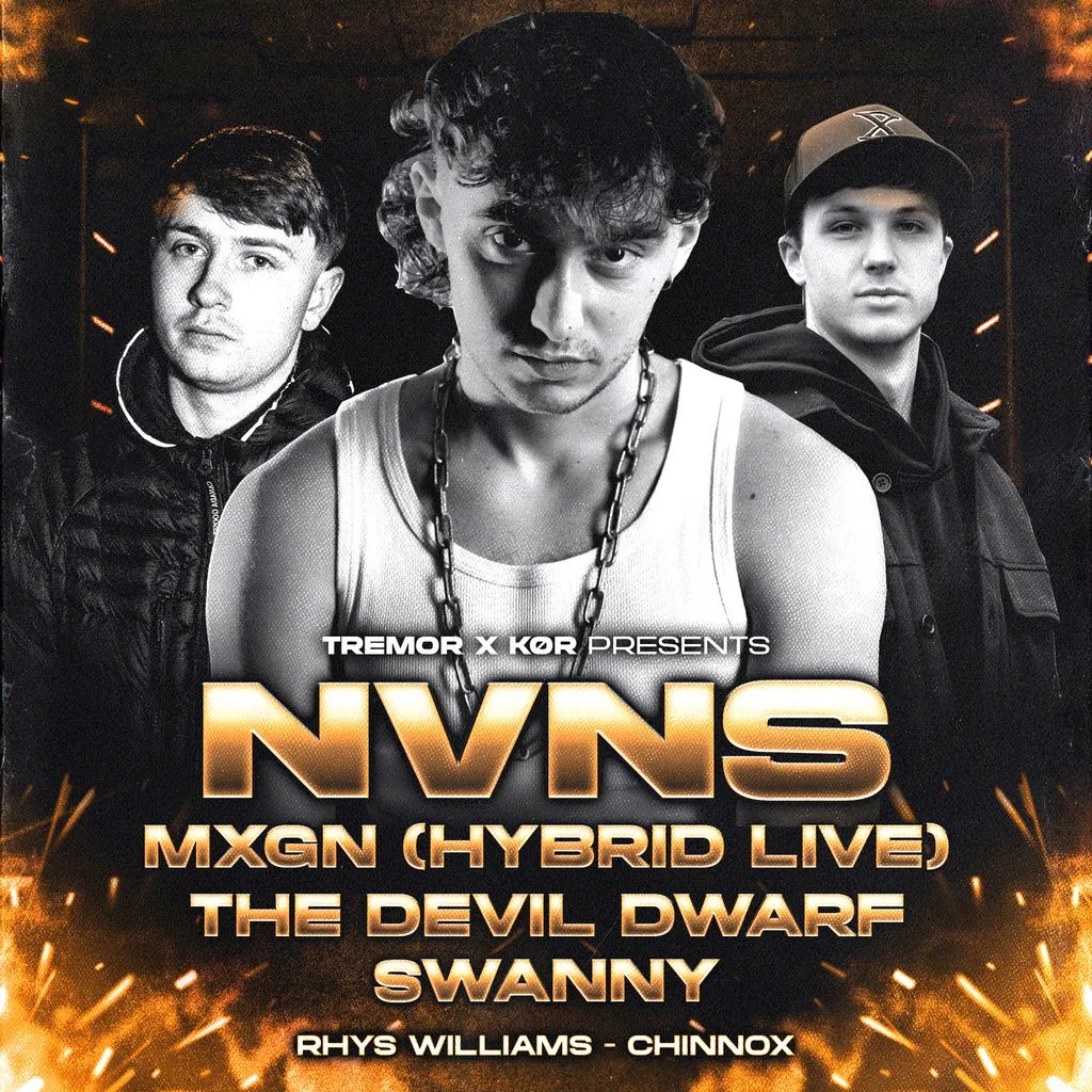 TREMOR X KOR Presents: NVNS + MXGN + More at District Cardiff