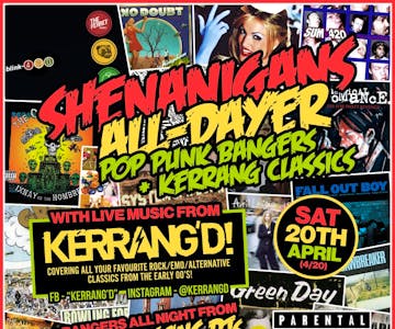 Shenanigans All Dayer ft Kerrang'd - Pop Punk & Kerrang Classics