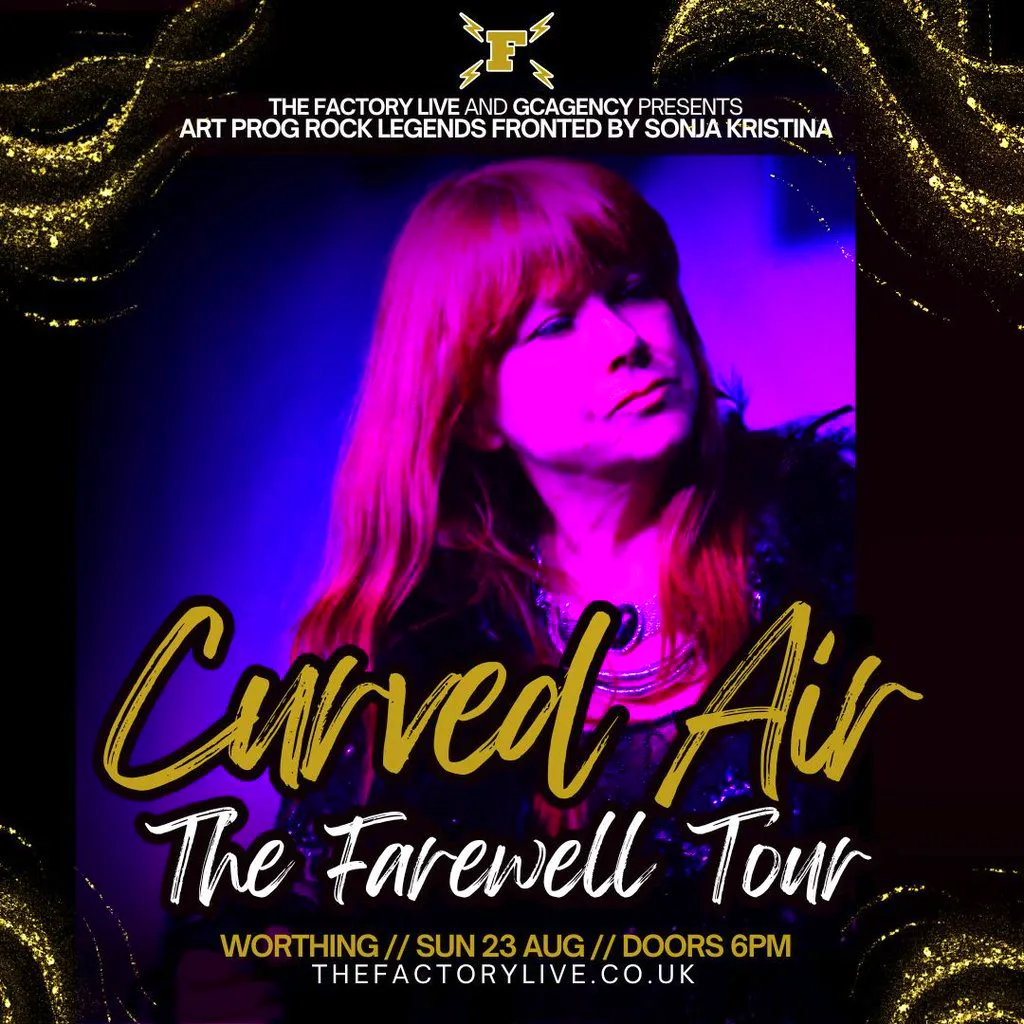 Curved Air: The Farewell Tour at The Factory Live