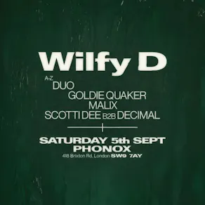 Wilfy D, malix, Goldie Quaker, Scotti Dee B2B Decimal