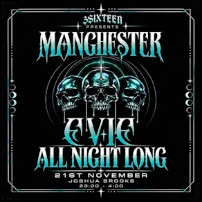 EVIE: All Night Long | Joshua Brooks Manchester