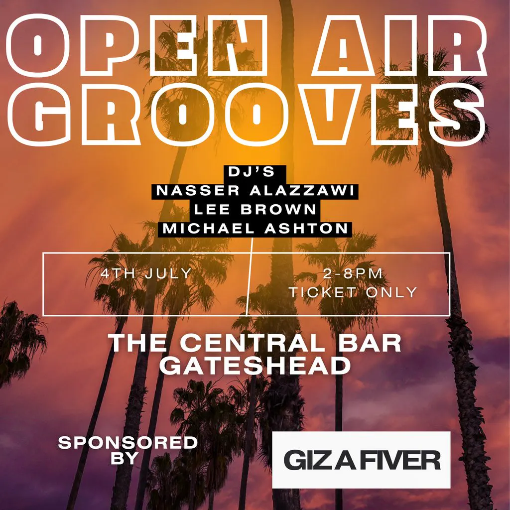 Open Air Grooves at The Central Bar Gateshead